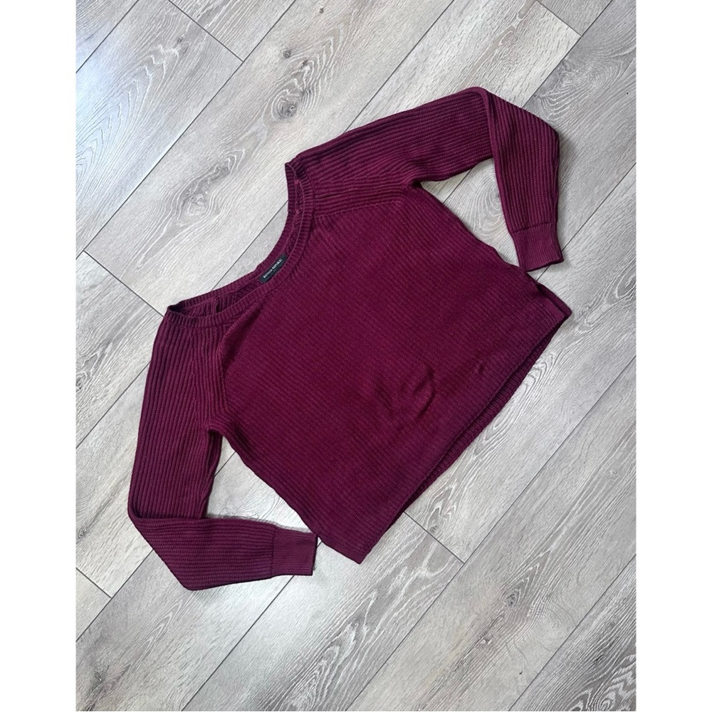Banana Republic Essential Boat Neck Ribbed Sweater